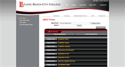 Desktop Screenshot of lbccforms.lbcc.edu